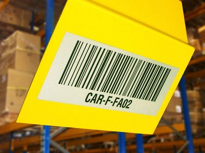 inotec Barcode Retroreflektierendes Etikett inotec Photo Barcode Retroreflektierendes Etikett