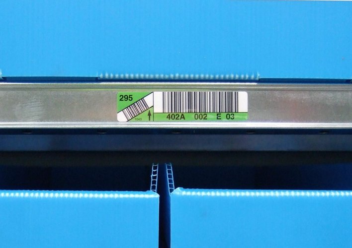 inotec Barcode Magnetetikett Lager inotec Barcode Magnetetikett Lager